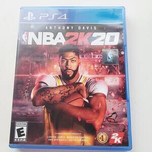 NBA 2K20 Sony PlayStation 4 PS4 Game 2K Sports E NTSC-U/C 2019 CIB Basketball